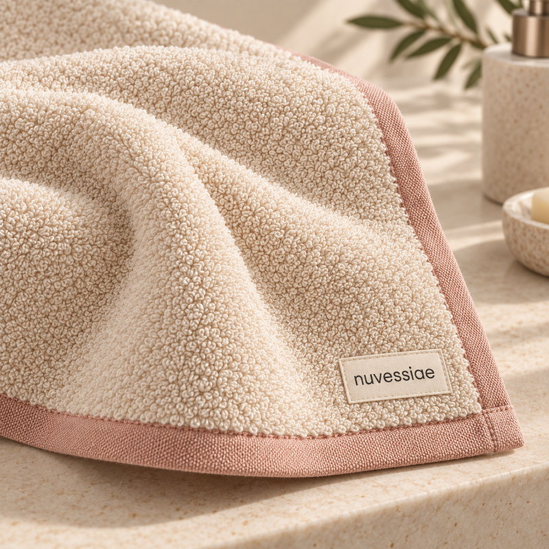 Nuvessiae⢠RoseBound Face Towel Trio