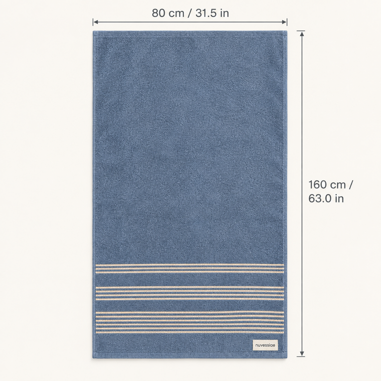 Nuvessiae™ BlueReach Beach Towel