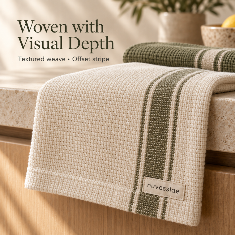 Nuvessiae™ FoldHaven Kitchen Towel Duo