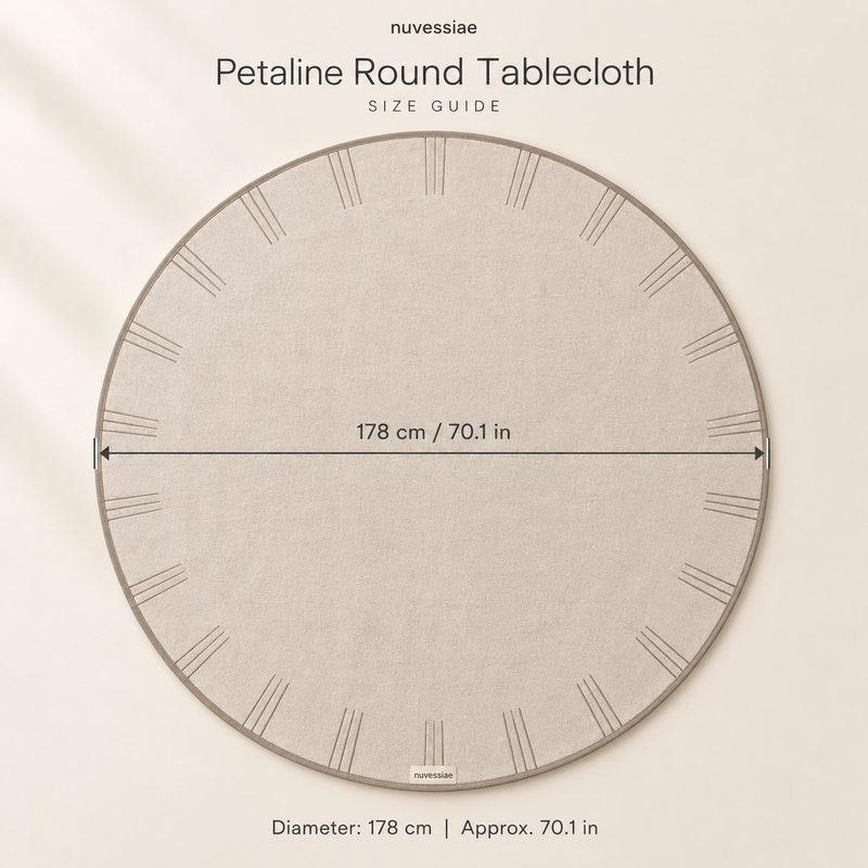 Nuvessiae™ Petaline Round Tablecloth
