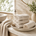 Nuvessiae™ GentleFold Bamboo-Blend Face Towel Set