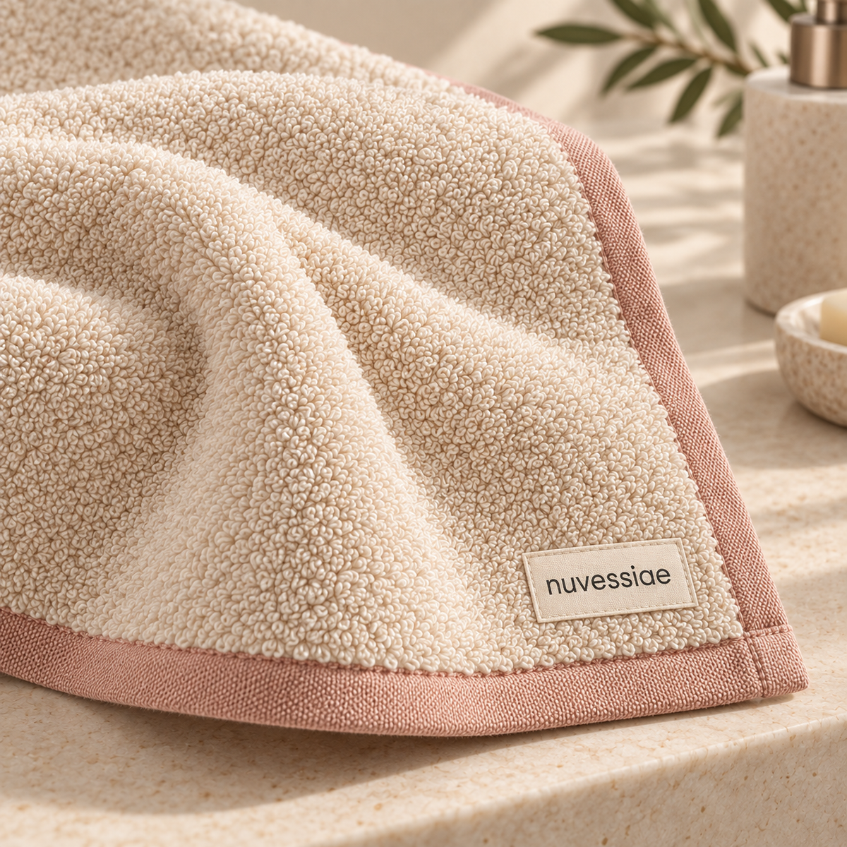 Nuvessiae™ RoseBound Face Towel Trio