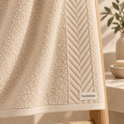 Nuvessiae™ HerringVeil Bath Towel