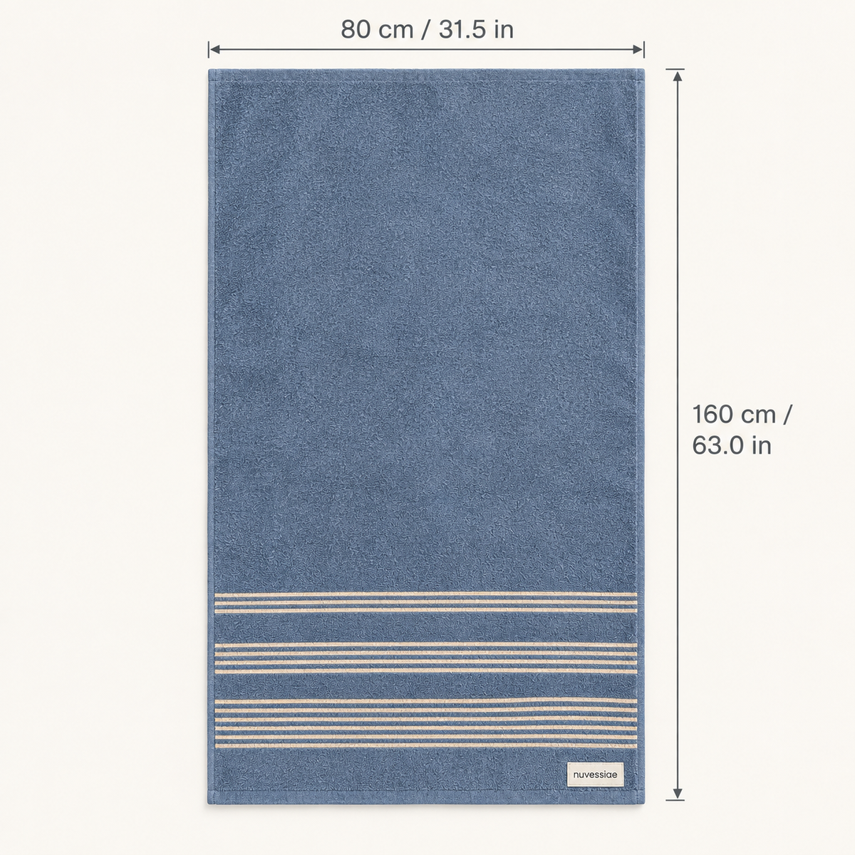 Nuvessiae™ BlueReach Beach Towel