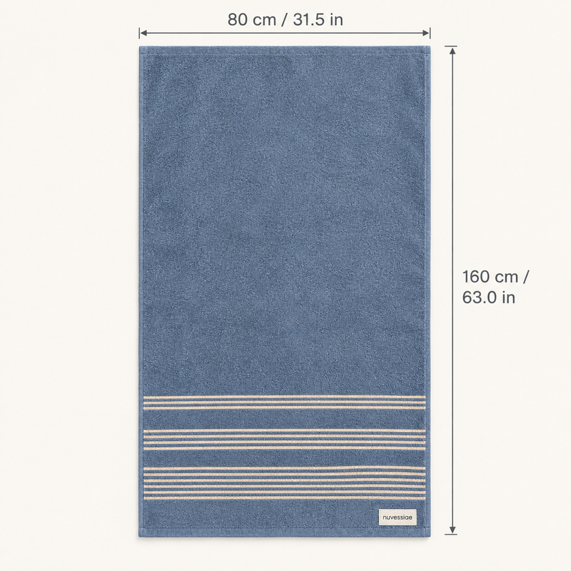 Nuvessiae™ BlueReach Beach Towel