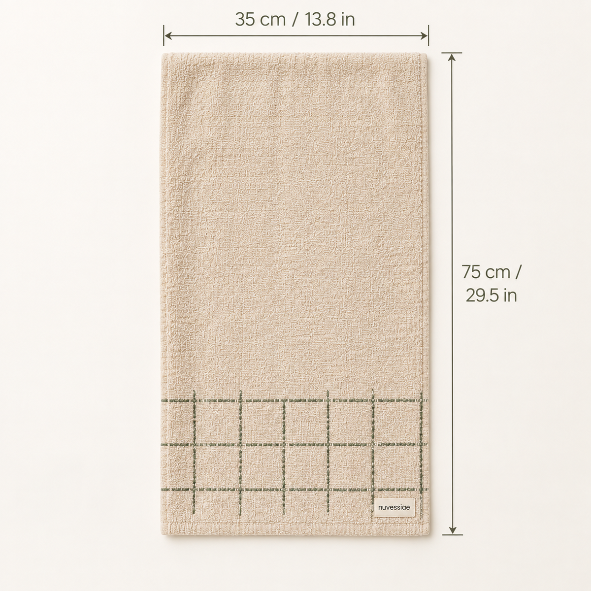 Nuvessiae™ GridPause Kitchen Towel Duo