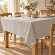 Nuvessiae™ BlueStitch Rectangular Tablecloth