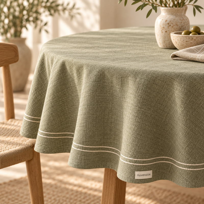 Nuvessiae™ HaloMoss Round Tablecloth