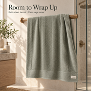 Nuvessiae™ MistChannel Oversized Bath Sheet