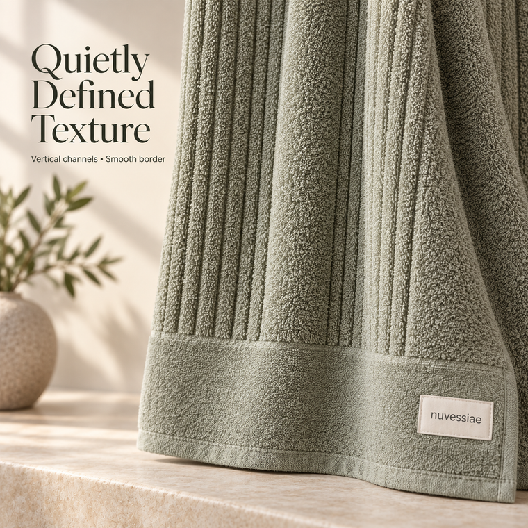 Nuvessiae™ MistChannel Oversized Bath Sheet
