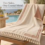 Nuvessiae™ TideTurn Reversible Beach Towel