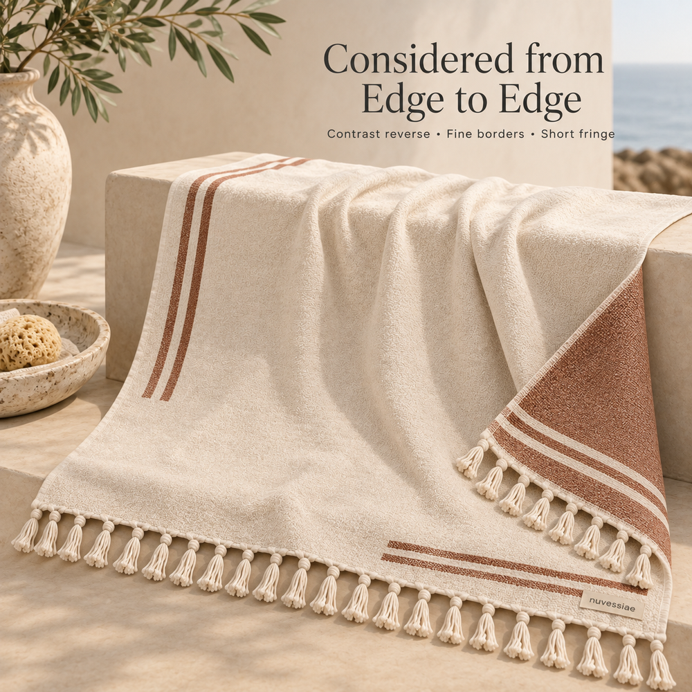 Nuvessiae™ TideTurn Reversible Beach Towel
