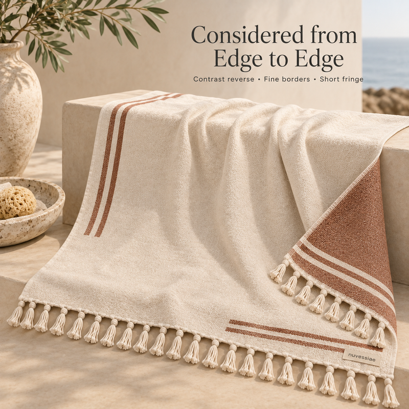 Nuvessiae™ TideTurn Reversible Beach Towel