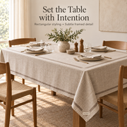 Nuvessiae™ OffsetFrame Rectangular Tablecloth