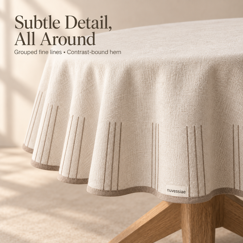 Nuvessiae™ Petaline Round Tablecloth