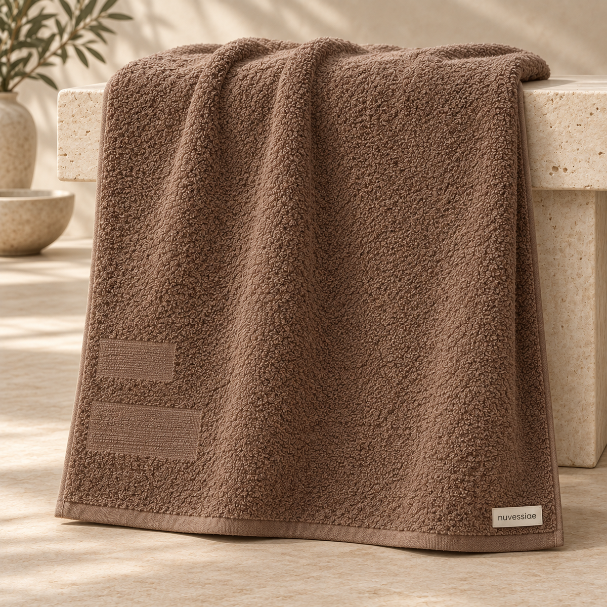 Nuvessiae™ ClayInset Bath Sheet